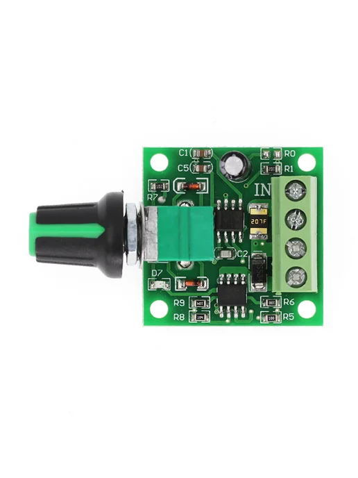 GSMIN ШИМ PWM регулятор скорости двигателя 1.8В-12В, 2A, вариант, фото 5