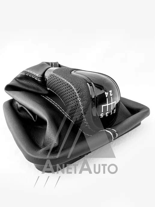 AnetAuto РКПП в стиле Веста для а м Приора с 2170кулисой, лак, черный, фото 5