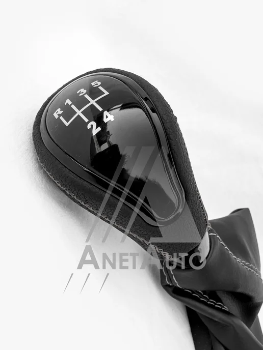 AnetAuto РКПП в стиле Веста для а м Приора с 2170кулисой, лак, черный, фото 6