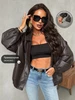 Куртка демисезонная кожаная бомбер KATY PRETTY 577350587 купить за 4 307 ₽ в интернет‑магазине Wildberries