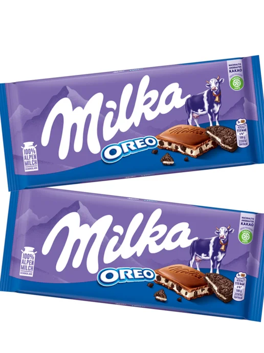 milka Шоколад Милка Oreo набор 2 шт, 2 шт, фото 2