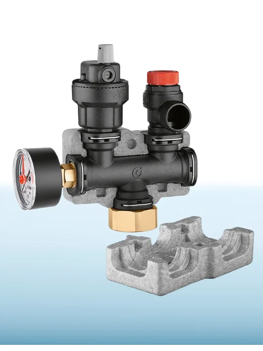 caleffi Группа безопасности котла 305 из технополимера, вариант, фото 2