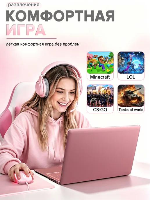 Ноутбук для учебы и работы игровой 15.6"16GB DDR4, SSD 256GB, 16 ГБ, 512 ГБ, фото 4