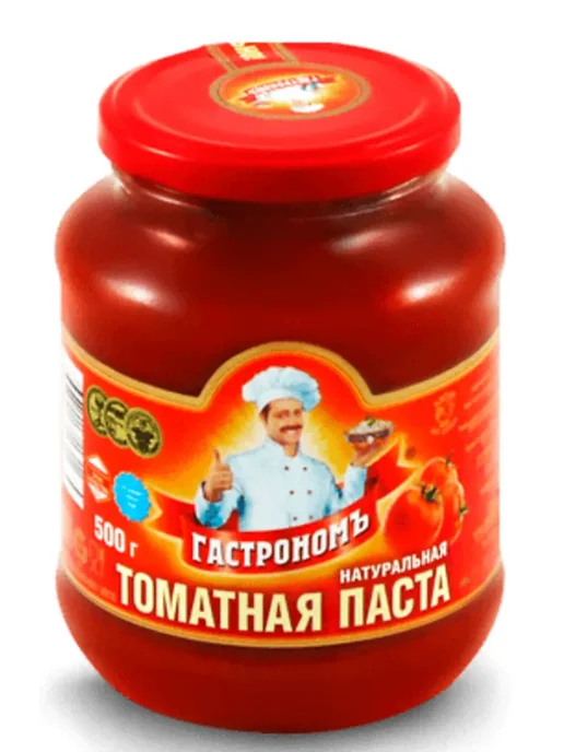Гастрономъ Томатная паста 500 г 2 шт, 500 г, 2 шт, фото 2