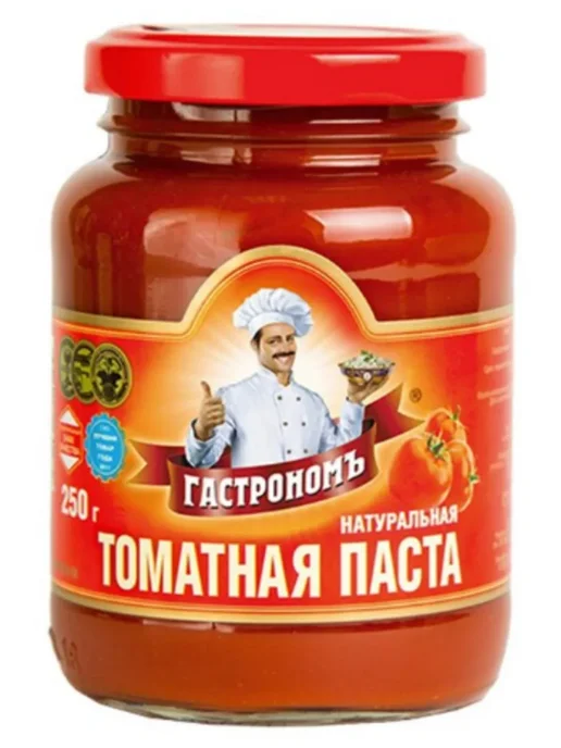 Гастрономъ Томатная паста 250 г 4 шт, 250 г, 4 шт, фото 2