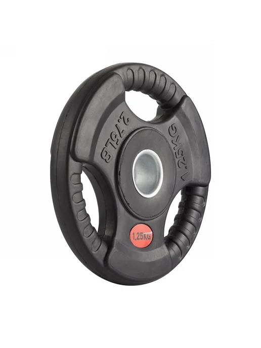 VictoryFit Блин для штанги гантелей грифа обрезиненные 1,25 кг, 1,25 кг, фото 7