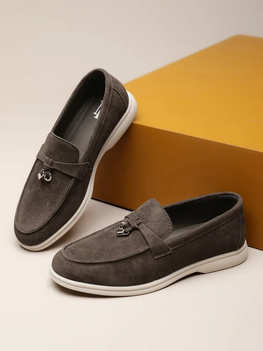 Naked Diamond Лоферы женские натуральная кожа демисезонные, зеленый, фото 3