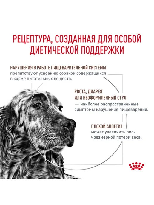 Сухой корм Royal canin Ветеринарный Gastro для собак, 15 кг, фото 2