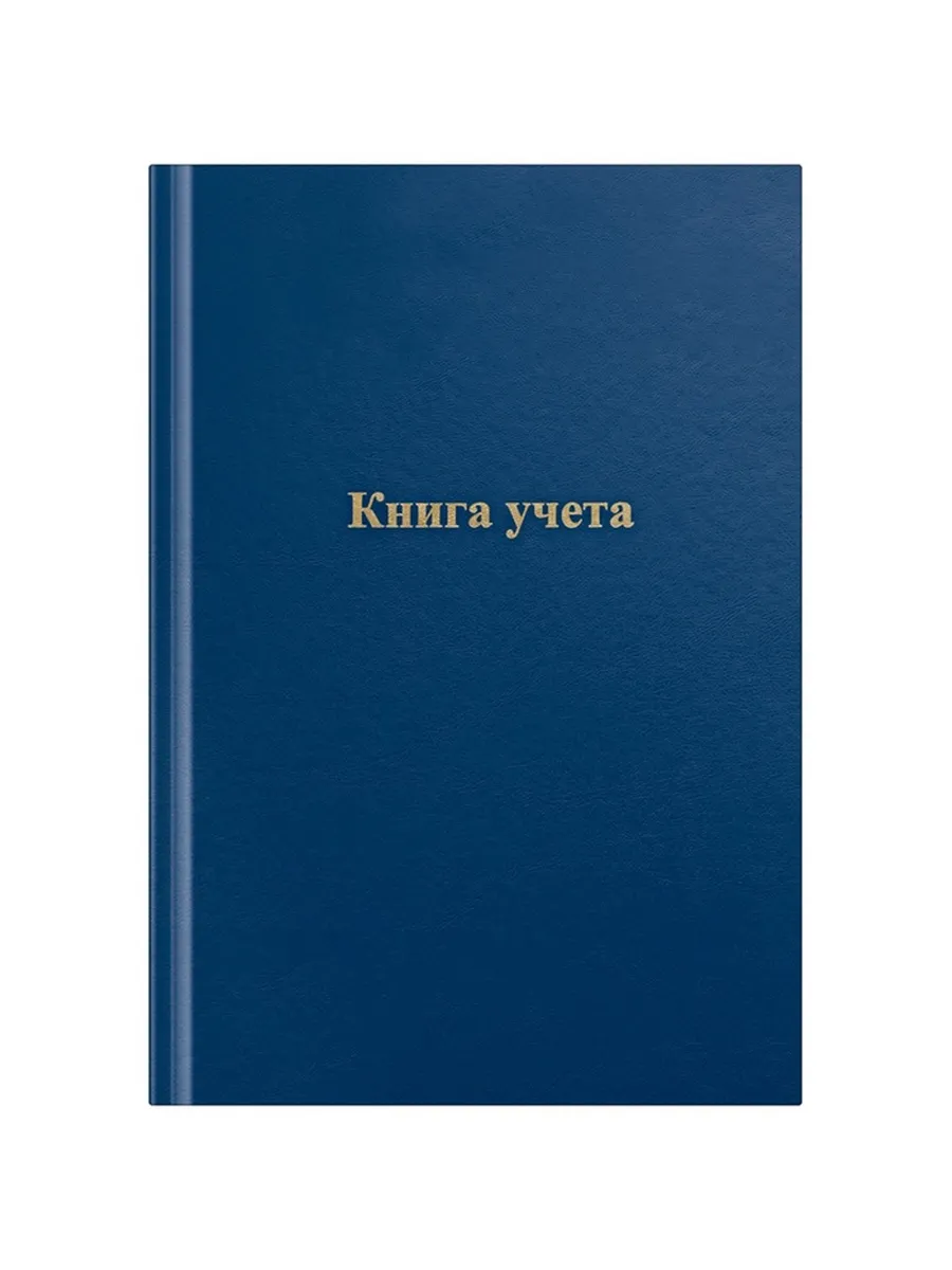 Книга учета А4, 96л, клетка, 200х290мм