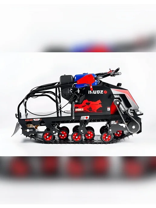 IKUDZO Мотобуксировщик 2.0 EK20 LIFAN (без реверса), черный, фото 3