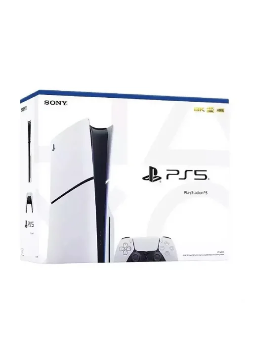 Игровая приставка PlayStation 5 Slim 1TB с дисководом, 1 ТБ