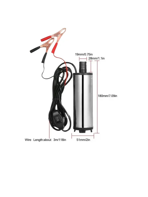 AUTOZAKUP Насос для перекачки топлива 12v, вариант, фото 4