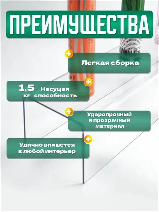Горка подиумная 2 шт из оргстекла, 2 шт, фото 3