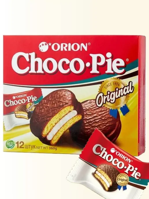 ОРИОН GROUP Пирожное Choco Pie Original, вариант, фото 2