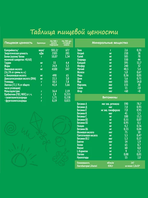 NESTOGEN Смесь детская для вскармливания с 0 мес 2 шт по 300 г, 4 шт, 300 г, фото 5