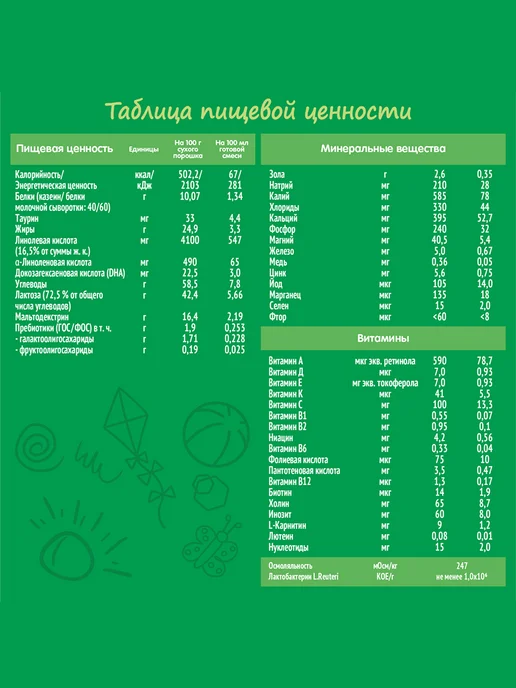 NESTOGEN Смесь детская для вскармливания с 0 мес 2 шт по 300 г, 2 шт, 300 г, фото 5