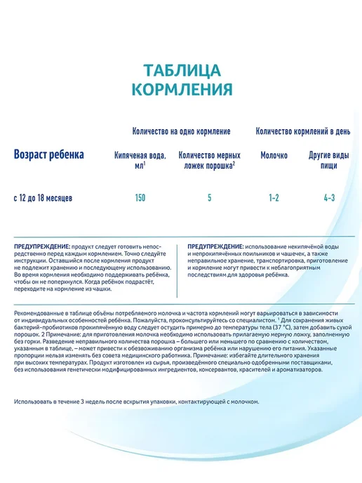 NAN Смесь сухая для детей с 12 мес 2 шт по 400 г, 2 шт, 400 г, фото 7