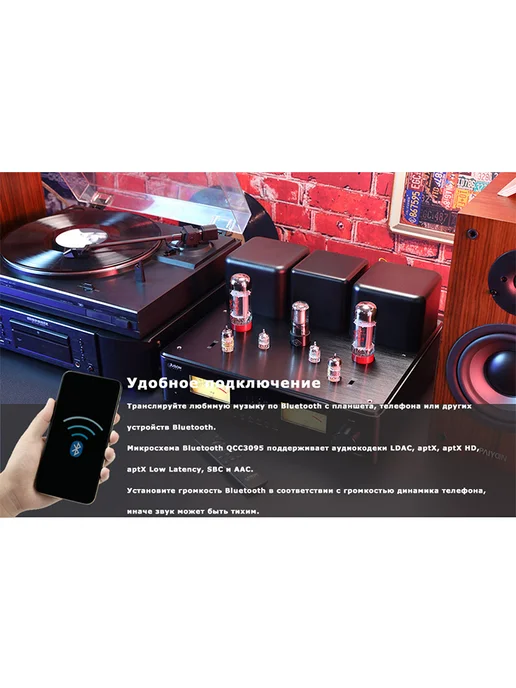 JUSONAUDIO Ламповый усилитель Juson Audio JTA200 мощностью 300 Вт, 300 Вт, фото 6