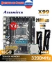 X99 Материнская плата с процессором E5 2680v4 комплект 16Gb Atermiter 578102693 купить за 6 433 ₽ в интернет‑магазине Wildberries