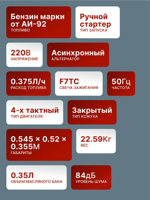 Генератор инверторный бензиновый 2.5 кВт DN2700Si — фото 2