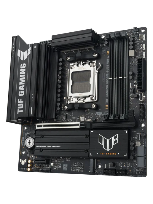 Asus Материнская плата TUF GAMING B850M-PLUS WIFI7 AM5 AMD B850 m, 2 шт, фото 5
