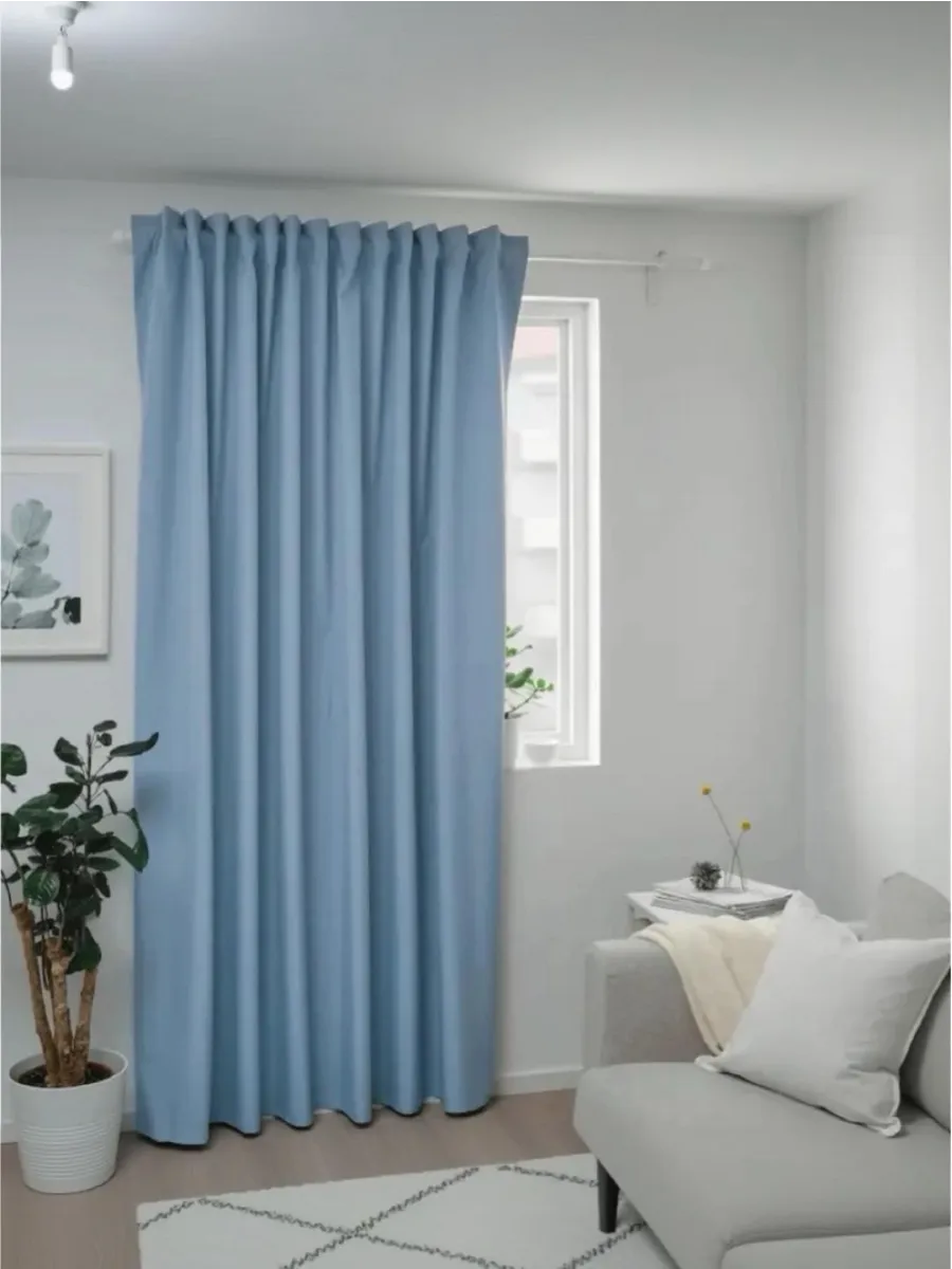 Штора блэкаут IKEA BENGTA 210 х 250 см, фото 1