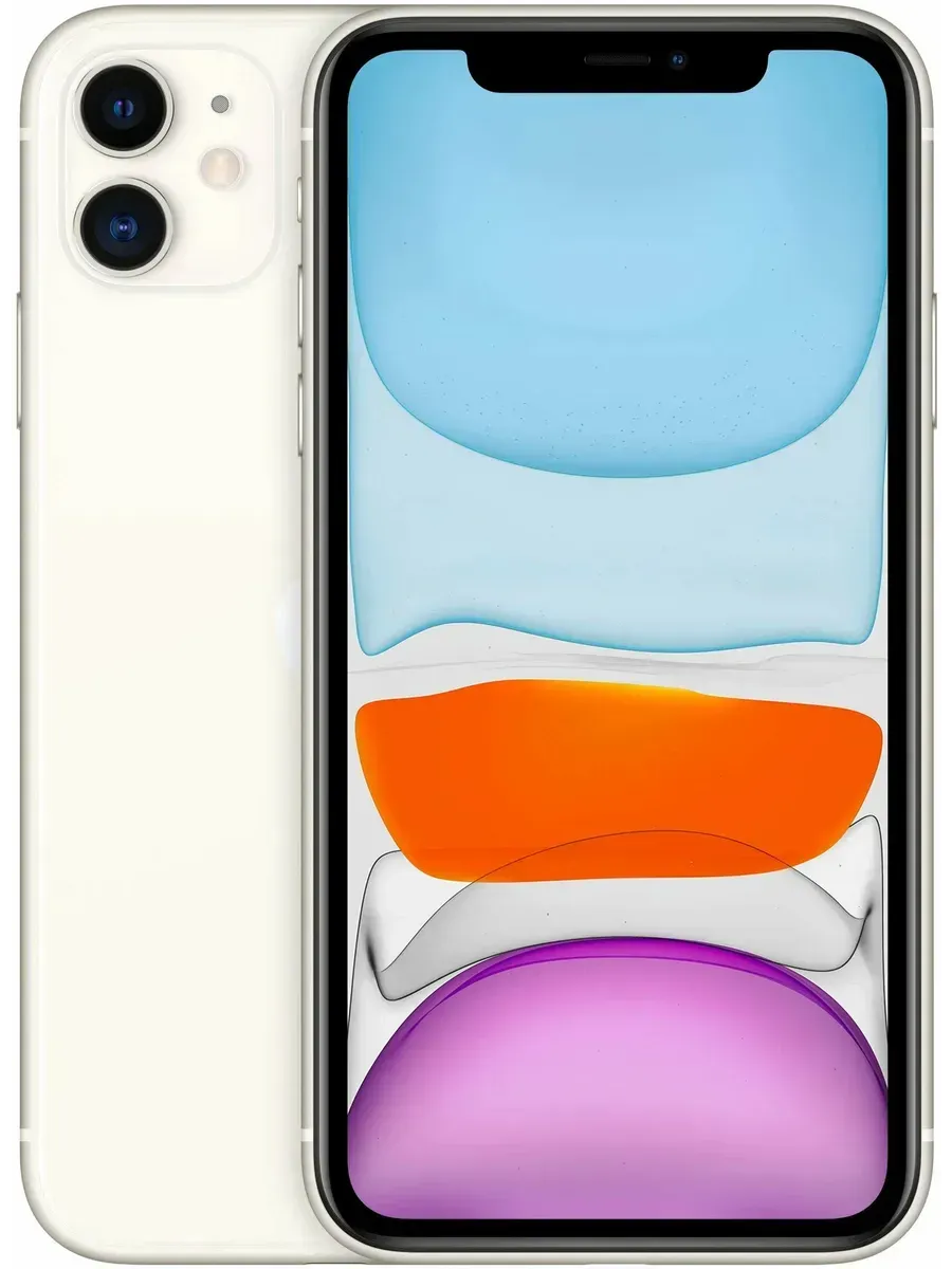 Смартфон iPhone 11 128 Белый восстановленный