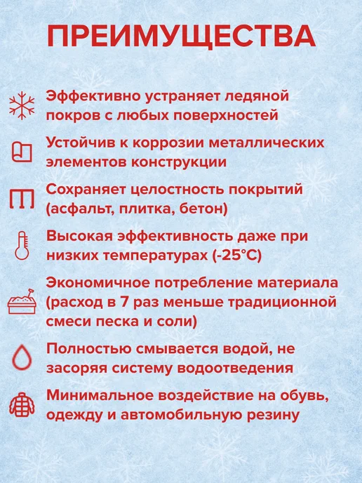 BIONORD Бионорд противогололедный реагент, 23 кг, 23 кг, фото 5