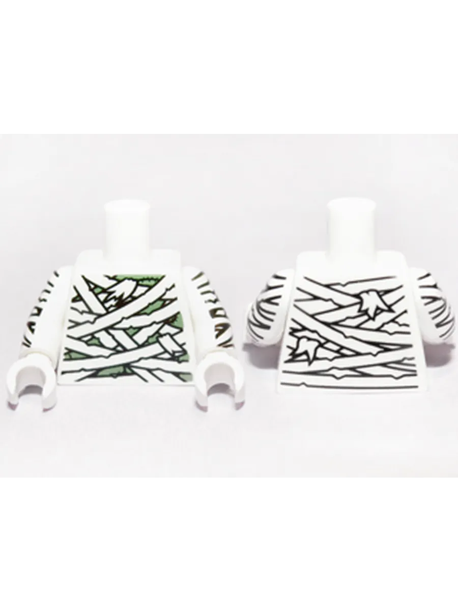 Деталь Lego 973pb0793c01 White U 6046357