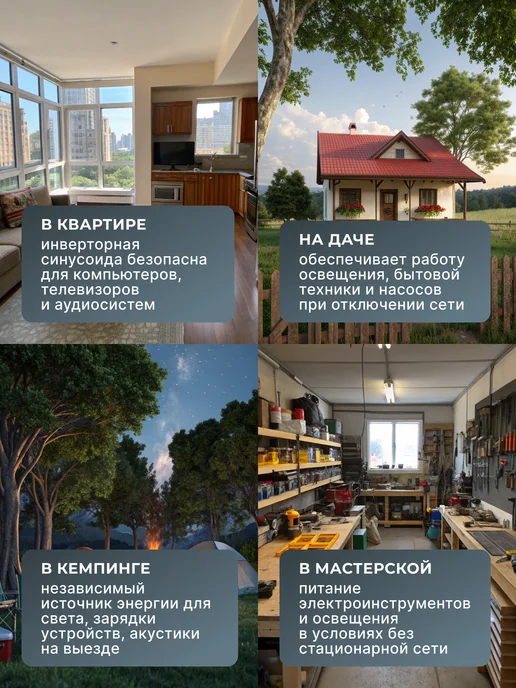 Генератор инверторный бензиновый 3.6 кВт DN4400i — фото 3