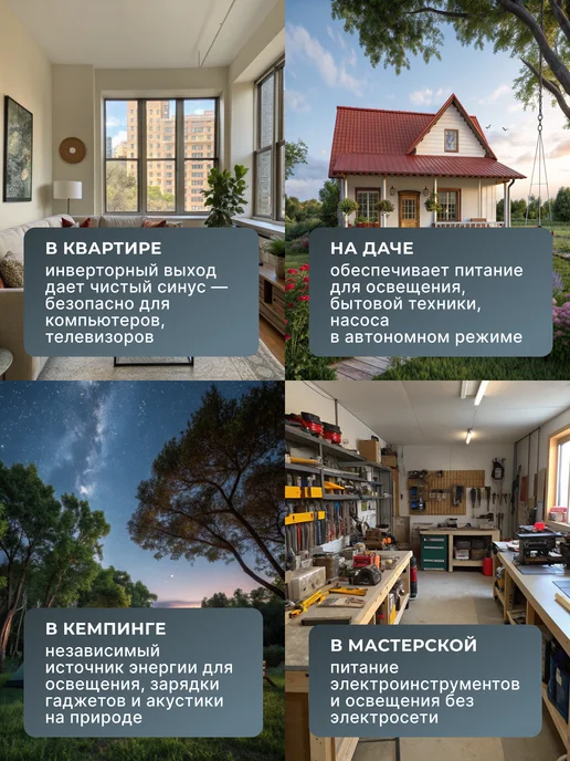 Генератор инверторный бензиновый 4.5 кВт DN5000Si — фото 3