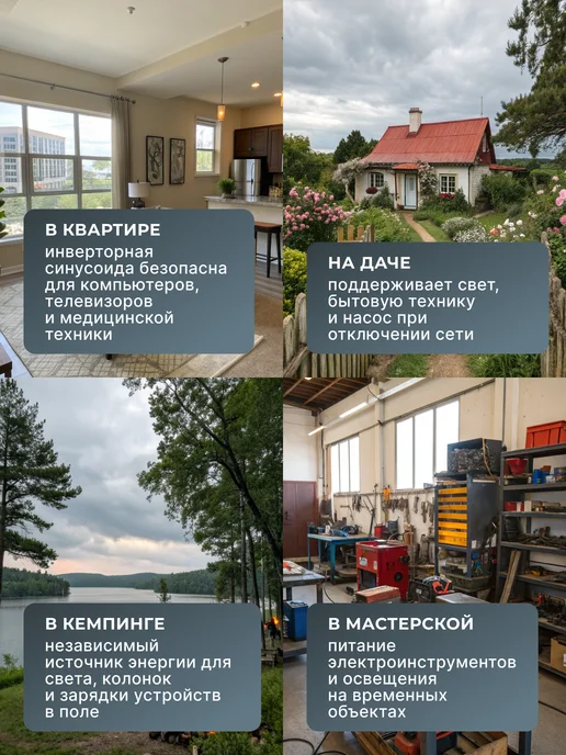 Генератор инверторный бензиновый 6 кВт DN7500i — фото 3