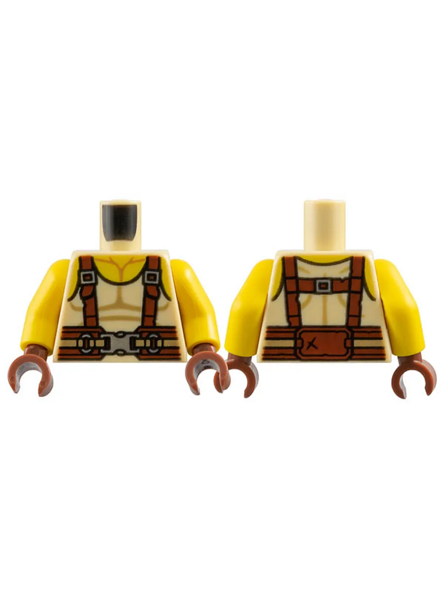 Деталь Lego 973pb3377c01 Tan U 6257940