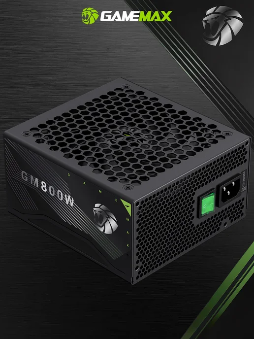 GAMEMAX Блок питания для ПК 800W 80+ Bronze ATX GM 800B Черный, 800 Вт, фото 3
