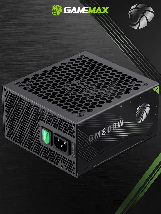 GAMEMAX Блок питания для ПК 800W 80+ Bronze ATX GM 800B Черный, 800 Вт, фото 4