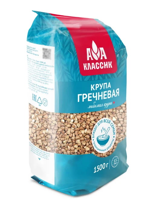 Агро-Альянс Греча зелёная 450г, 1,5 кг, фото 2