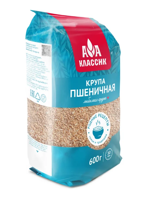 Агро-Альянс Пшеничная крупа Классик 600г, 600 г, фото 2