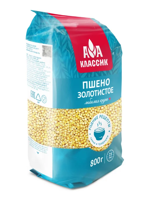 Агро-Альянс Пшено золотистое Классик 800г, 800 г, фото 2