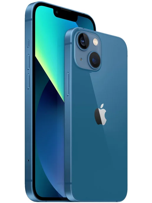 Смартфон Apple iPhone 13 Mini 128 ГБ (восстановленный), синий, фото 3