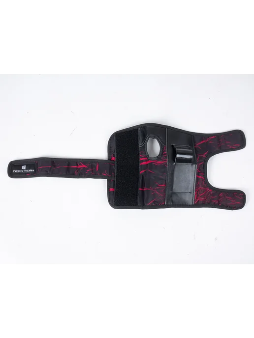 TECH TEAM Комплект защиты Safe fit adult 4.0 red, красный, фото 3