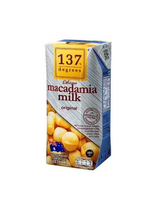 137 degrees Молоко из ореха МАКАДАМИЯ 180 мл х 12 шт, 180 мл, 12 шт, фото 2