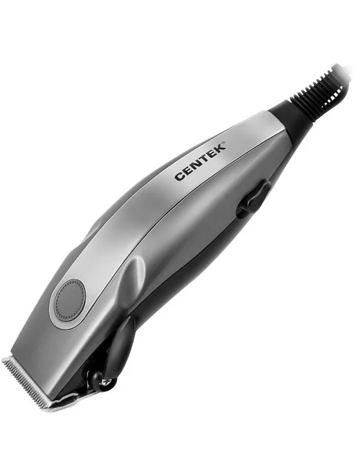 Centek Машинка для стрижки волос CT-2109 серый хром, серый