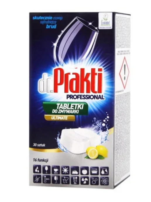 Dr.Prakti Таблетки для посудомойки Professional,30 шт, 30 шт, фото 7
