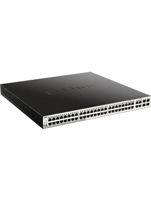 D-LINK Коммутатор DGS-1210-52MP FL1A, 1000 Мбит с, вариант, фото 3