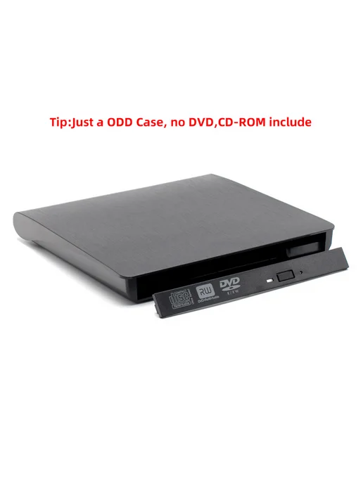 USB3 0 корпус для оптических дисков SATA 9 5мм внешний, Type-C 12 7мм оптический, фото 3