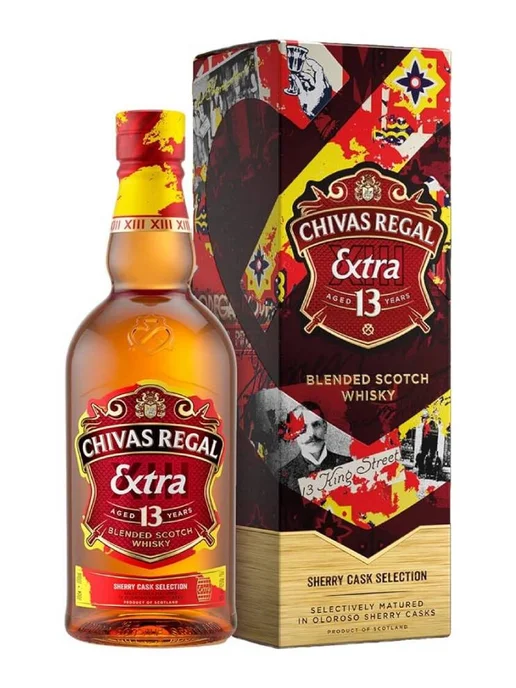 Chivas Regal Чивас Ригал Экстра 13 лет Олоросо Шерри Каск, 1 л