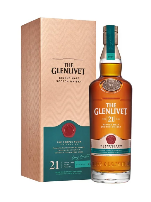 Glenlivet Гленливет Сингл Молт 21 год, 700 мл