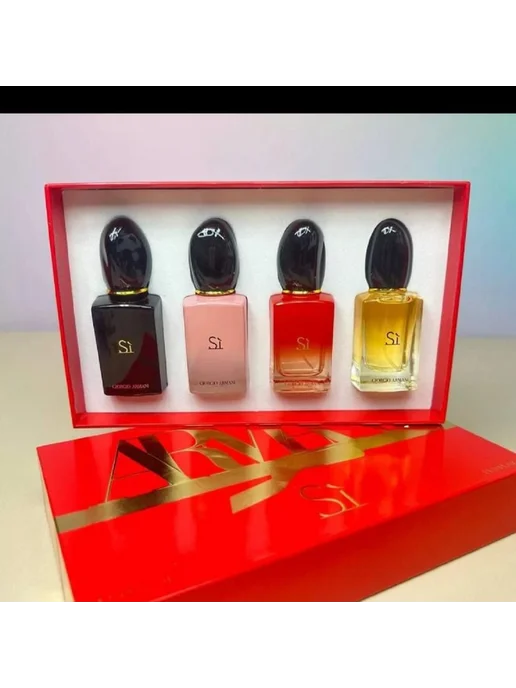 Подарочный набор духов Giorgio Armani Si 4*30мл, 4x30, фото 2