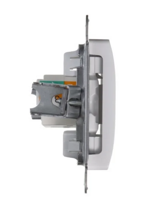 Systeme Electric Розетка интернет RJ45 белая Glossa, белый, фото 6